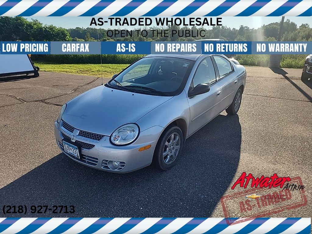 2005 Dodge Neon SXT Sedan FWD