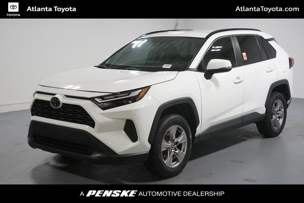 White 2022 Toyota RAV4 SUV / Crossover All-Wheel Drive 8-Speed Automatic