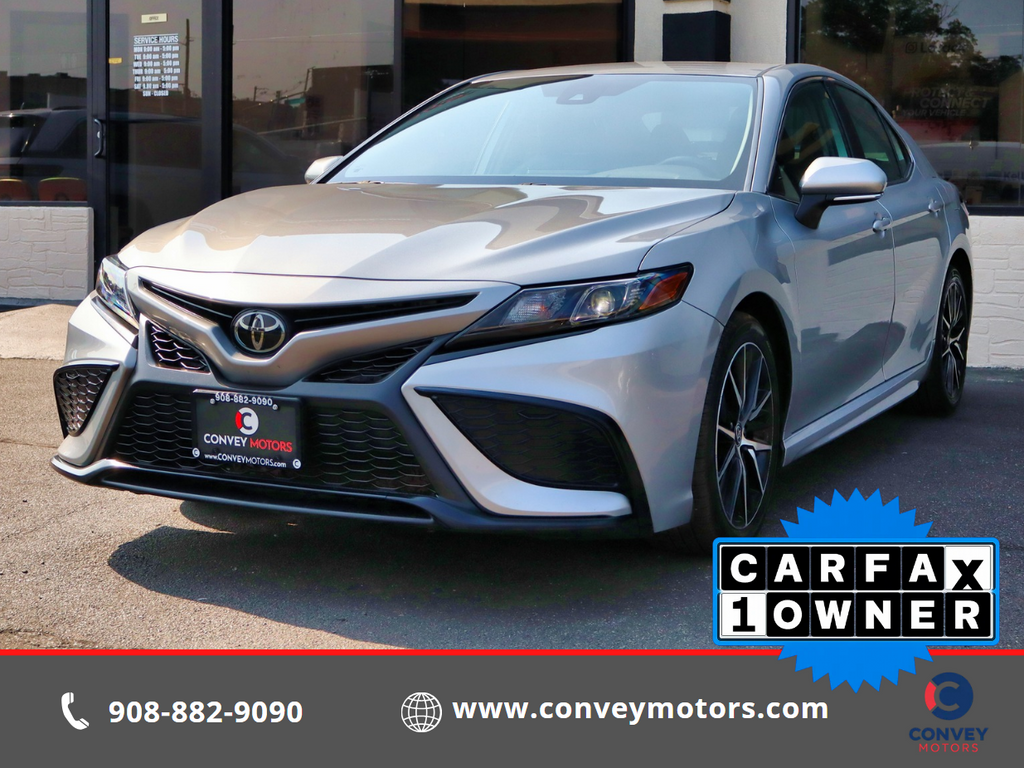 Celestial Silver Metallic 2023 Toyota Camry Sedan Front-Wheel Drive 8-Speed Automatic