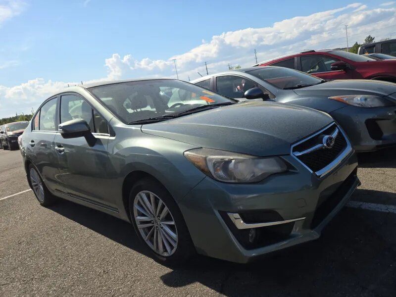 Jasmine Green Metallic 2015 Subaru Impreza 2.0i Limited Sedan All-Wheel Drive Continuously Variable Transmission