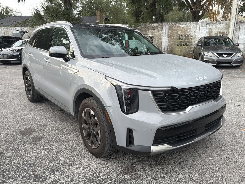 Wolf Gray 2024 Kia Sorento S FWD SUV / Crossover Front-Wheel Drive 8-Speed Automatic