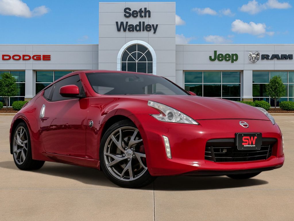 Solid Red 2016 Nissan 370Z Sport Coupe Rear-Wheel Drive 6-Speed Manual