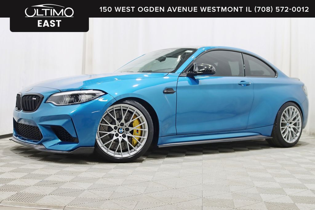 Long Beach Blue Metallic 2021 BMW M2 Competition RWD Coupe Rear-Wheel Drive 7-Speed Automatic