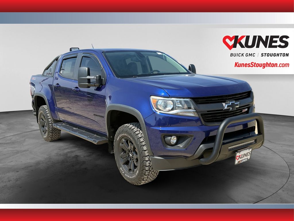 Laser Blue 2016 Chevrolet Colorado Pickup Truck Four-Wheel Drive 6-Speed Automatic