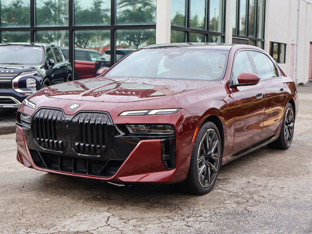Used 2023 Red BMW 740i image 12