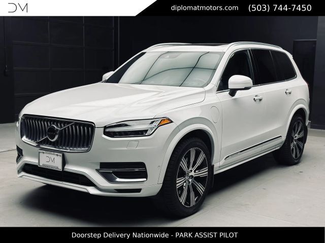 Crystal White 2021 Volvo XC90 SUV / Crossover All-Wheel Drive Automatic