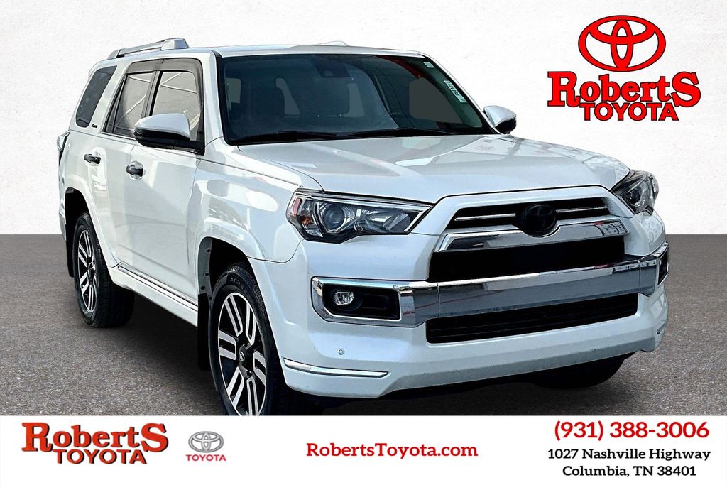 White (Blizzard Pearl) 2022 Toyota 4Runner Limited 4WD SUV / Crossover All-Wheel Drive 5-Speed Automatic