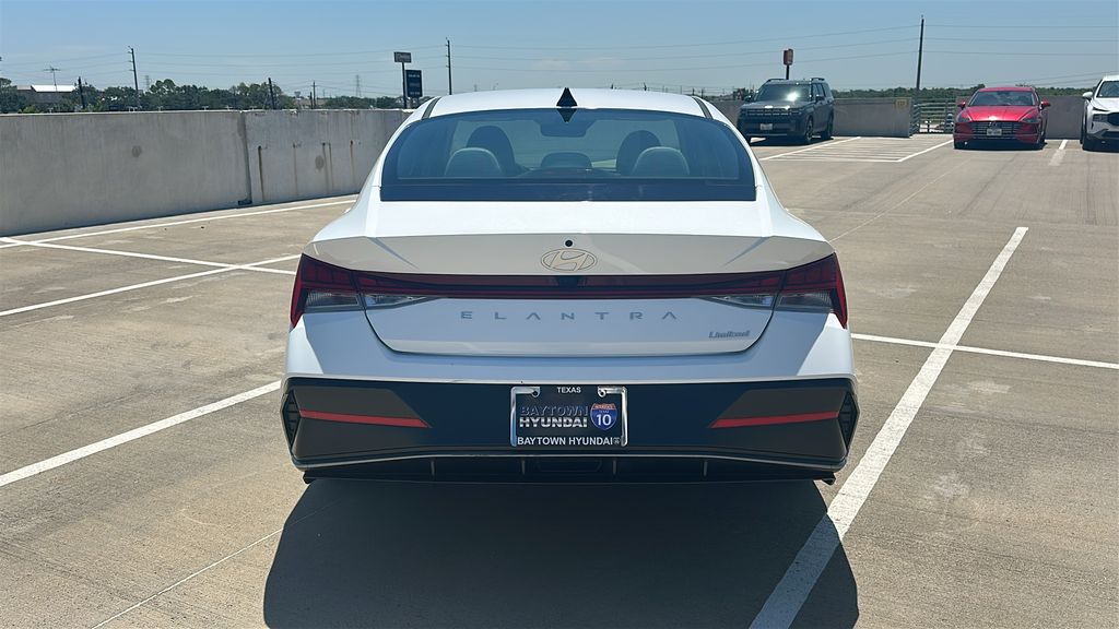 2025 Hyundai Elantra Limited White at Baytown Hyundai