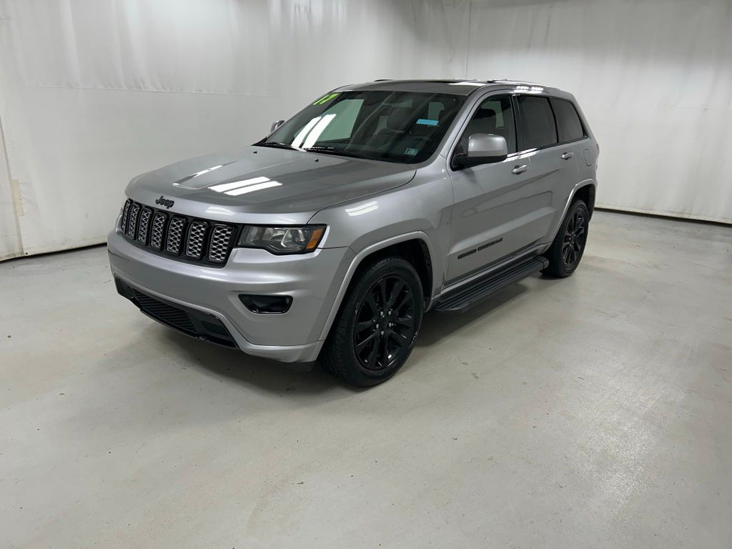 Used 2017 Jeep Grand Cherokee Altitude with VIN 1C4RJFAG1HC821377 for sale in New Castle, PA