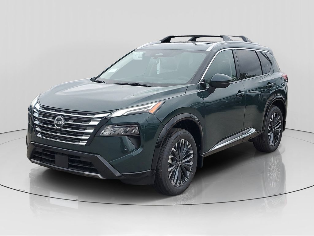 Black (Obsidian Green) 2026 Nissan Rogue SUV / Crossover All-Wheel Drive Continuously Variable Transmission