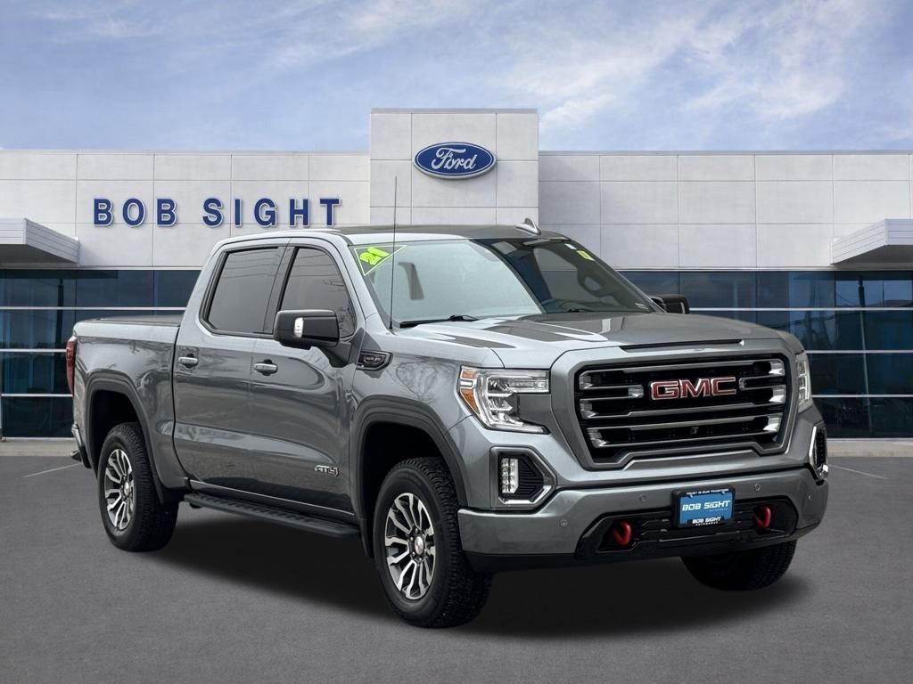 Used 2021 GMC Sierra 1500 AT4 with VIN 1GTP9EEL3MZ286769 for sale in Kansas City