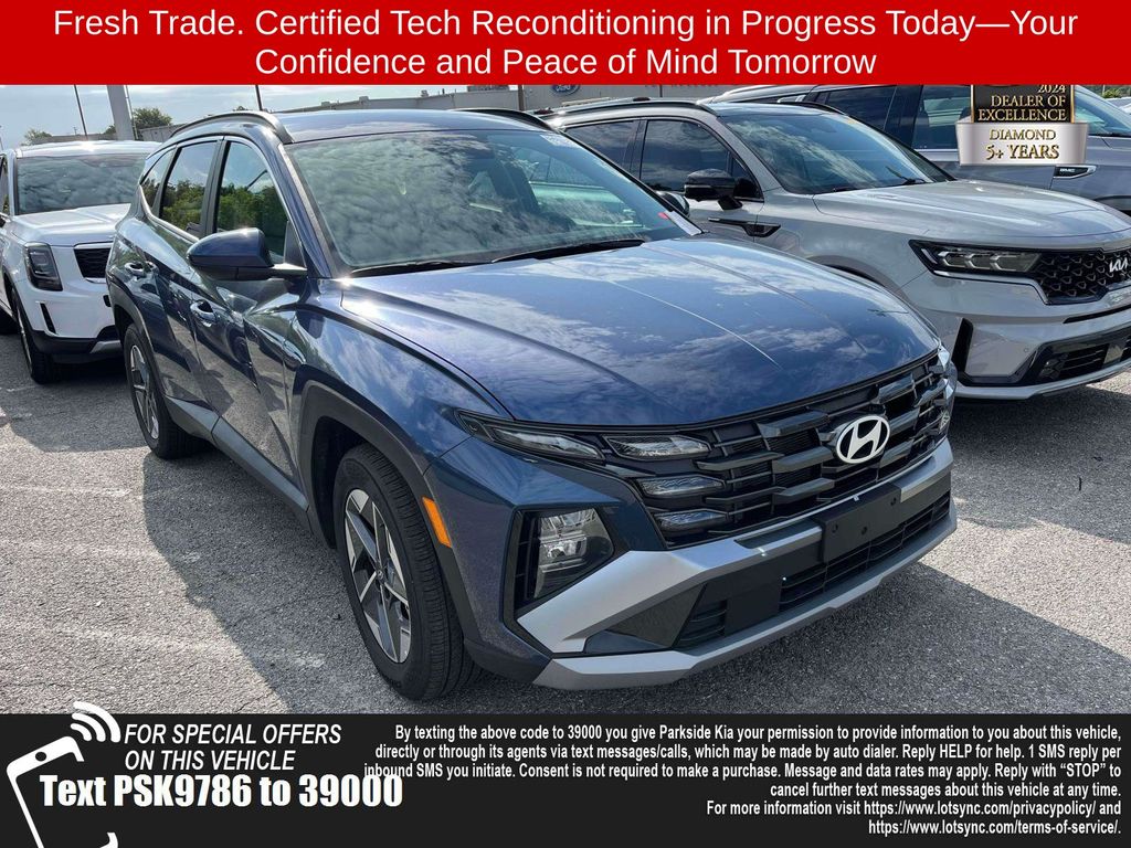 Blue 2026 Hyundai Tucson SUV / Crossover Front-Wheel Drive 8-Speed Automatic
