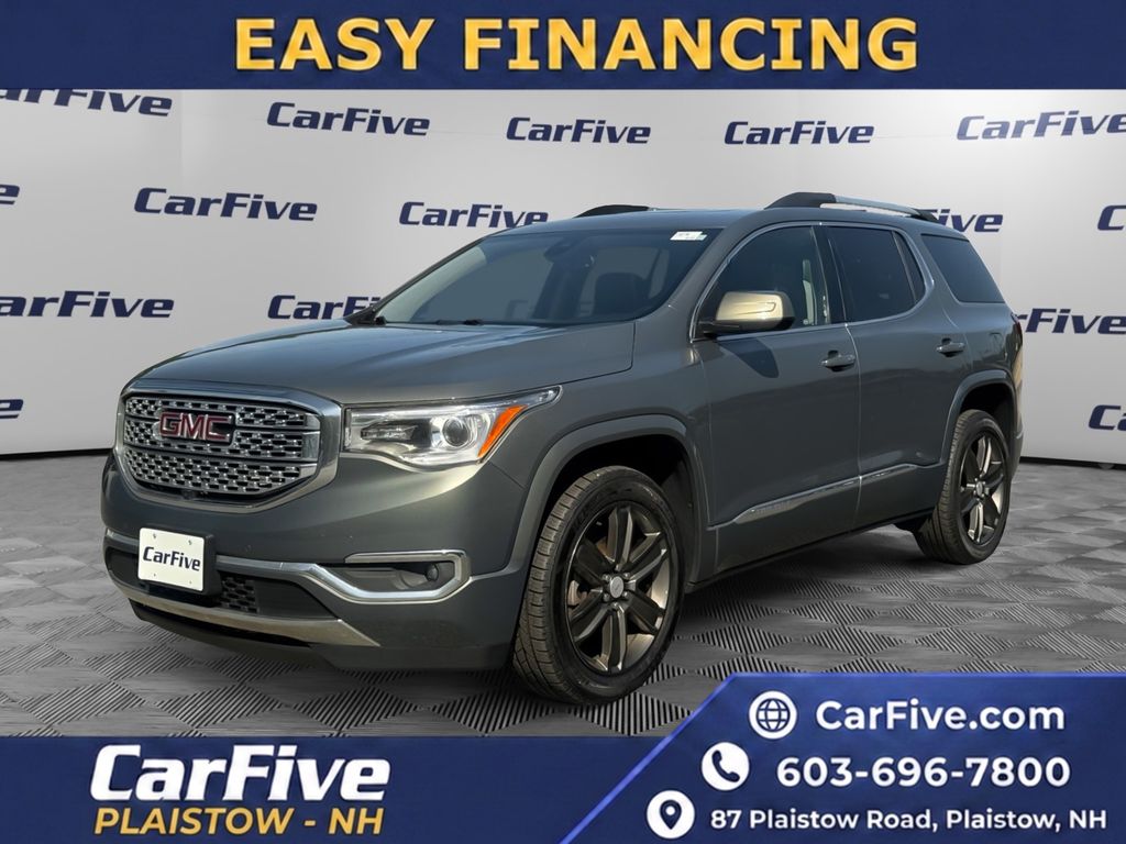 Mineral Metallic 2018 GMC Acadia SUV / Crossover Four-Wheel Drive 6-Speed Automatic