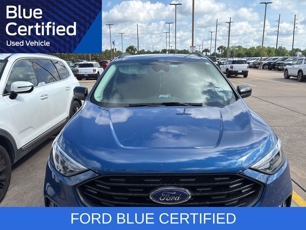 2024 Ford Edge SEL Blue at Shottenkirk Kia Fort Bend