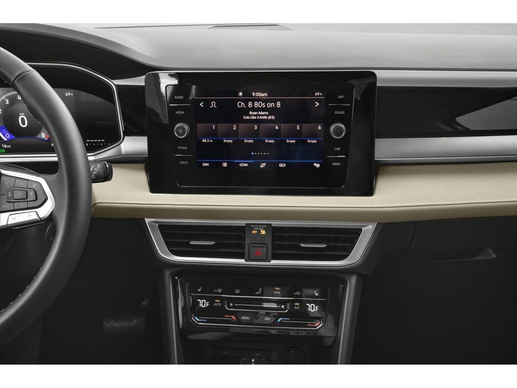 2025 Volkswagen Taos 1.5T SE Black at Subaru and VW of Moon Township