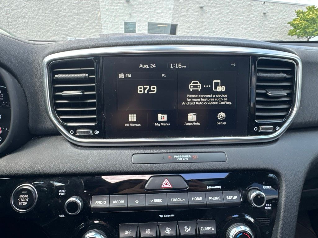 2022 Kia Sportage Nightfall White at Auto Express Mitsubishi