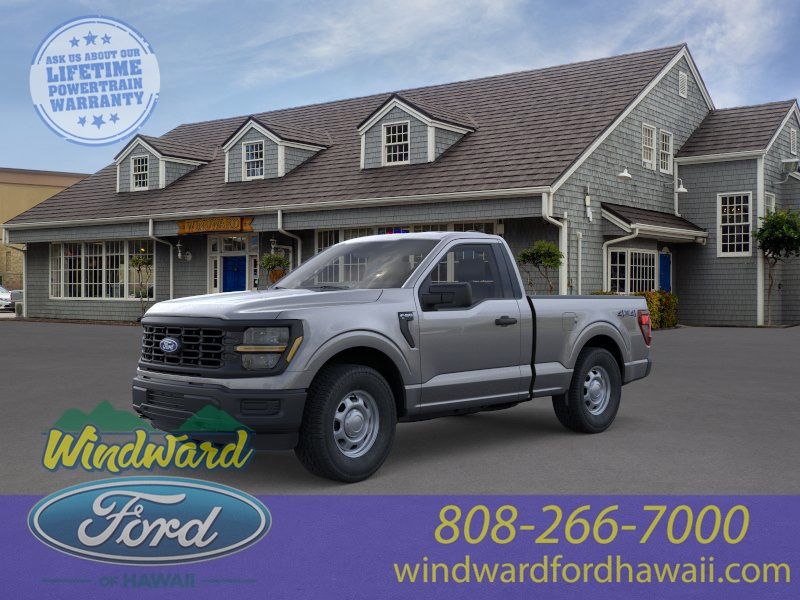 Gray 2026 Ford F-150 Pickup Truck Four-Wheel Drive Automatic