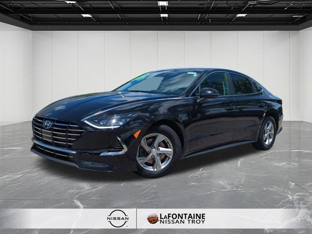 Onyx Black 2023 Hyundai Sonata Sedan Front-Wheel Drive 8-Speed Automatic