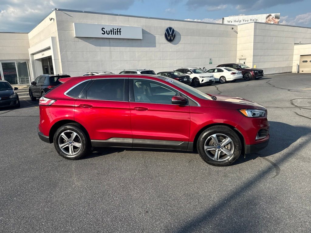 2020 Ford Edge SEL Red at Grove City Ford