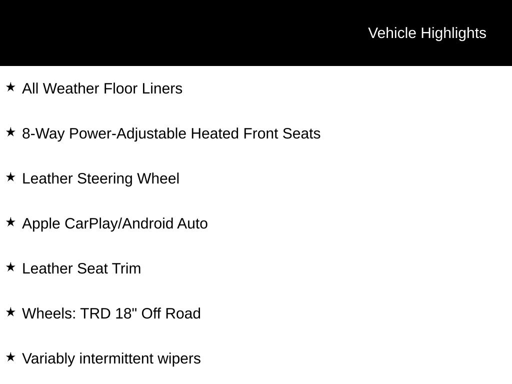 New 2026 Toyota Tundra Truck