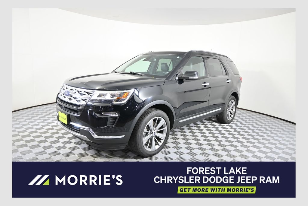 Shadow Black 2018 Ford Explorer Limited AWD SUV / Crossover All-Wheel Drive 6-Speed Automatic