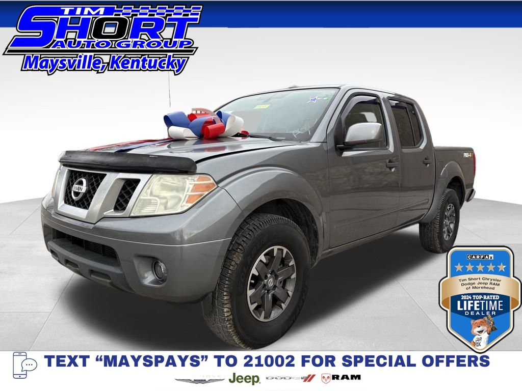 2018 Nissan Frontier PRO-4X Crew Cab 4WD