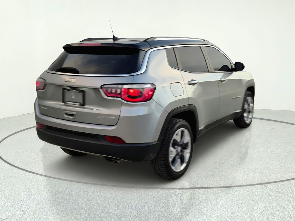 2020 Jeep Compass Limited Silver at Mac Haik CDJR North Houston