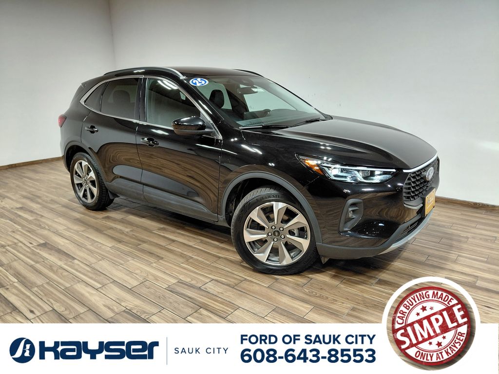 Black 2025 Ford Escape SUV / Crossover All-Wheel Drive 8-Speed Automatic