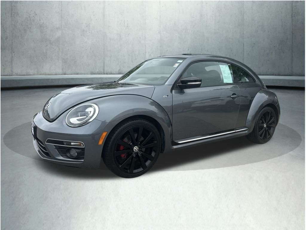Platinum Gray Metallic 2014 Volkswagen Beetle Hatchback Front-Wheel Drive 6-Speed Dual Clutch