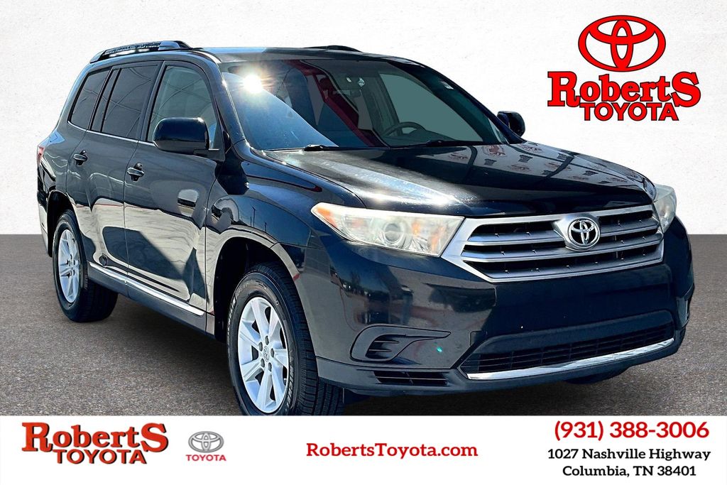 Black 2013 Toyota Highlander AWD SUV / Crossover All-Wheel Drive 5-Speed Automatic Overdrive