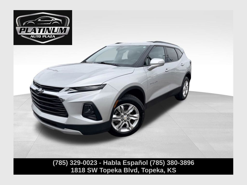 Silver Ice Metallic 2021 Chevrolet Blazer SUV / Crossover Front-Wheel Drive 9-Speed Automatic