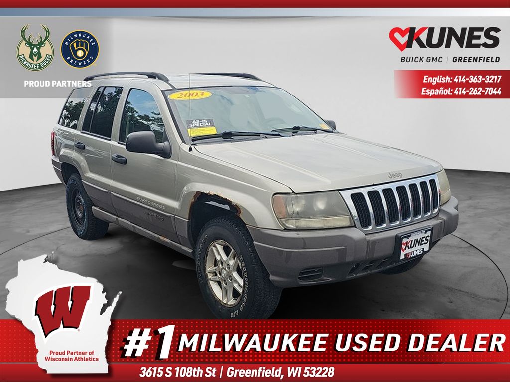 Gray 2003 Jeep Grand Cherokee SUV / Crossover Four-Wheel Drive 4-Speed Automatic