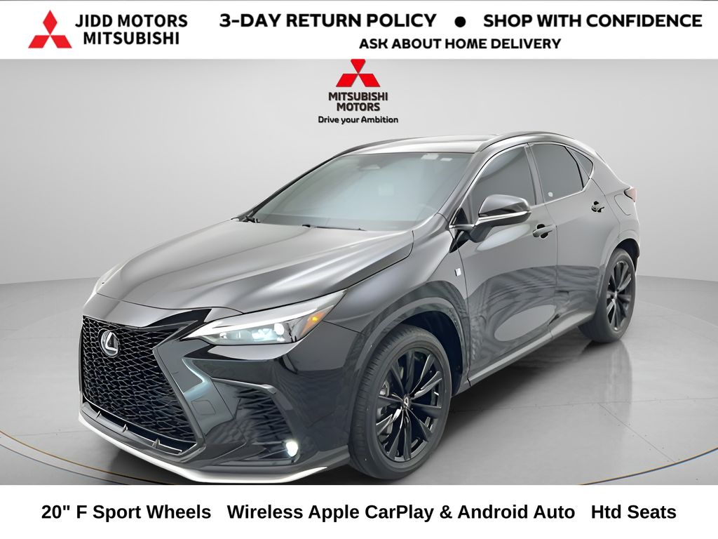 Black (Obsidian) 2023 Lexus NX 350 F SPORT Handling AWD SUV / Crossover All-Wheel Drive 8-Speed Automatic