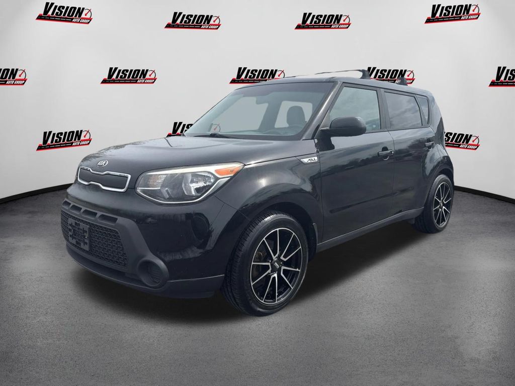 Shadow Black 2016 Kia Soul Base Wagon Front-Wheel Drive 6-Speed Automatic