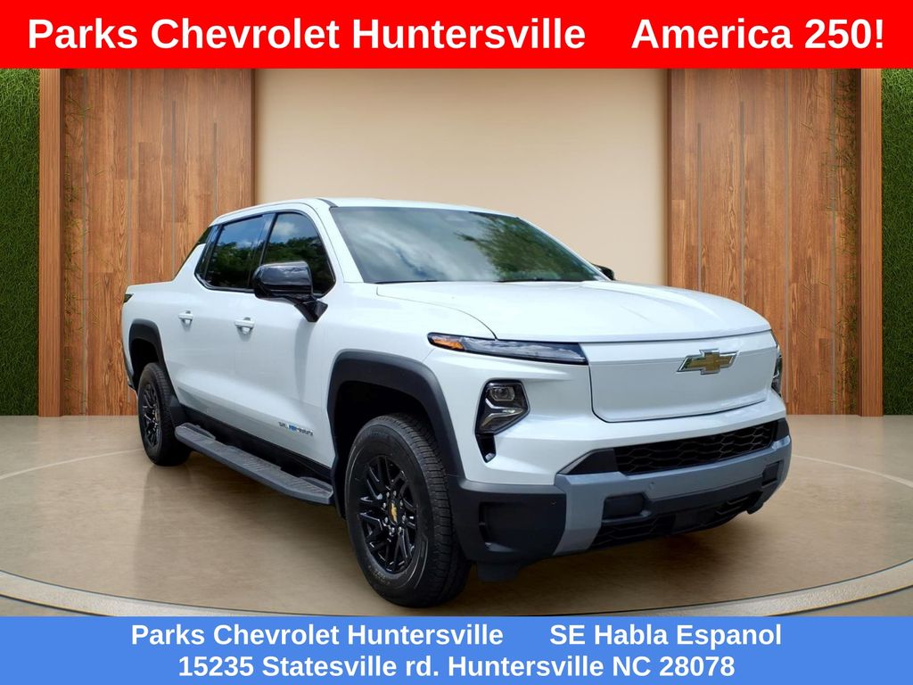 Summit White 2026 Chevrolet Silverado EV Pickup Truck All-Wheel Drive 1-Speed Automatic