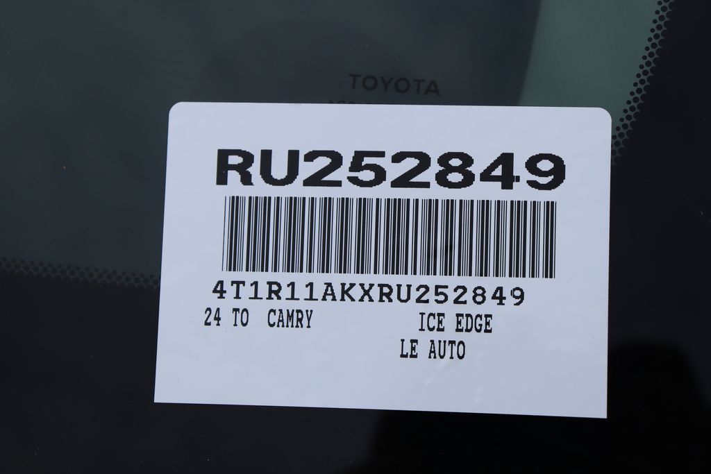 2024 Toyota Camry LE 7