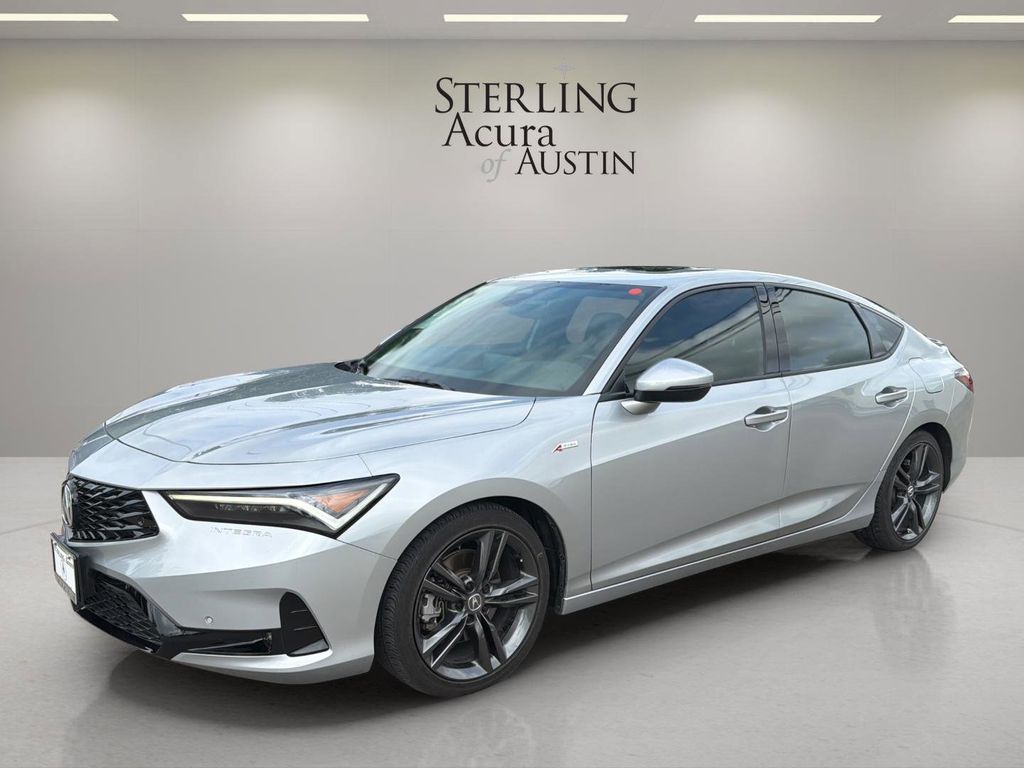 Lunar Silver Metallic 2025 Acura Integra FWD with Technology and A-SPEC Package Sedan Front-Wheel Drive 7-Speed CVT