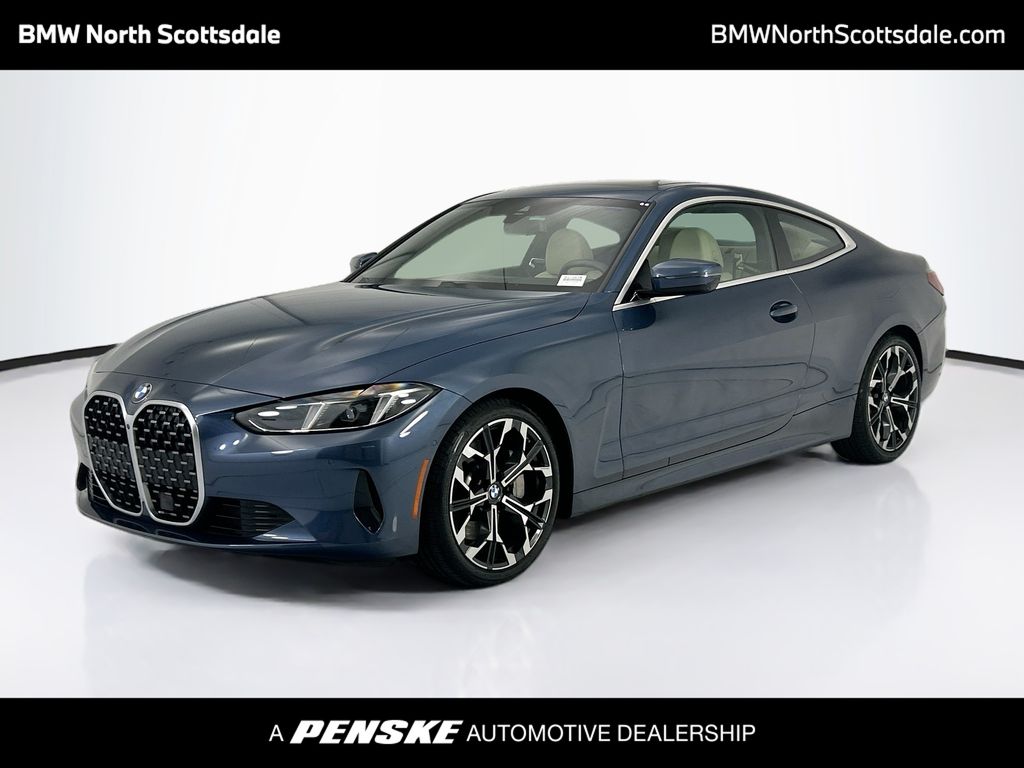 Arctic Race Blue Metallic 2026 BMW 4 Series Coupe Rear-Wheel Drive 8-Speed Automatic