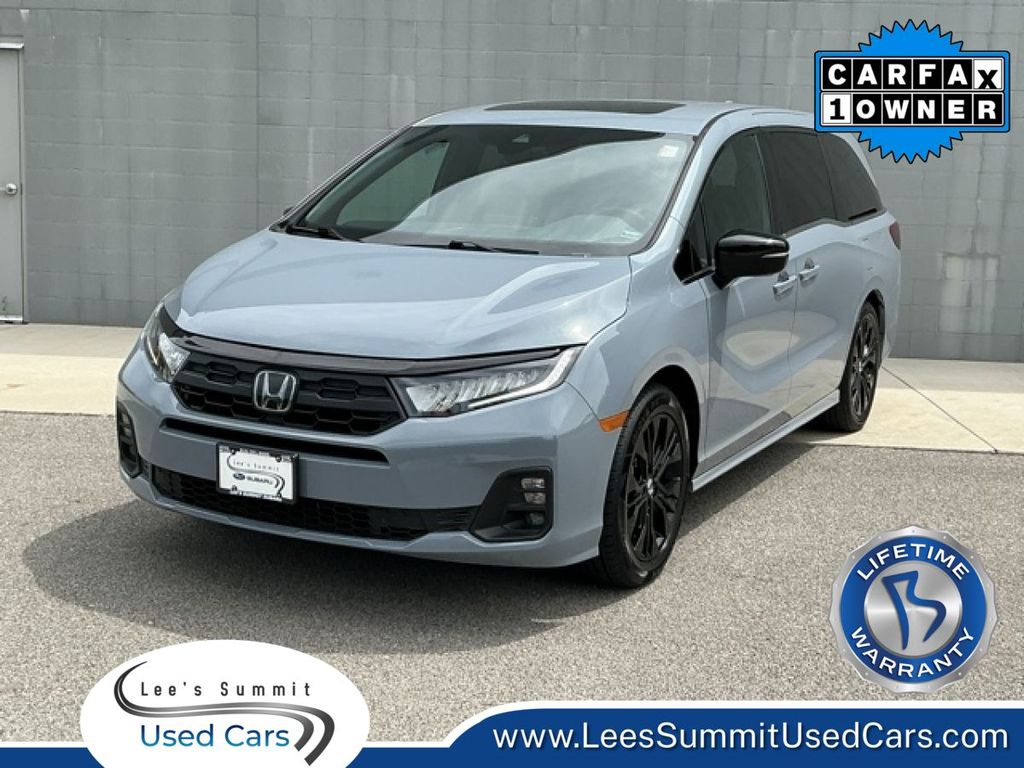 Sonic Gray Pearl 2025 Honda Odyssey Minivan Front-Wheel Drive Automatic