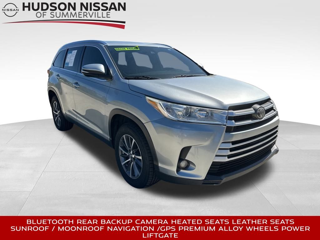 2019 Celestial Silver Metallic Toyota Highlander XLE SUV