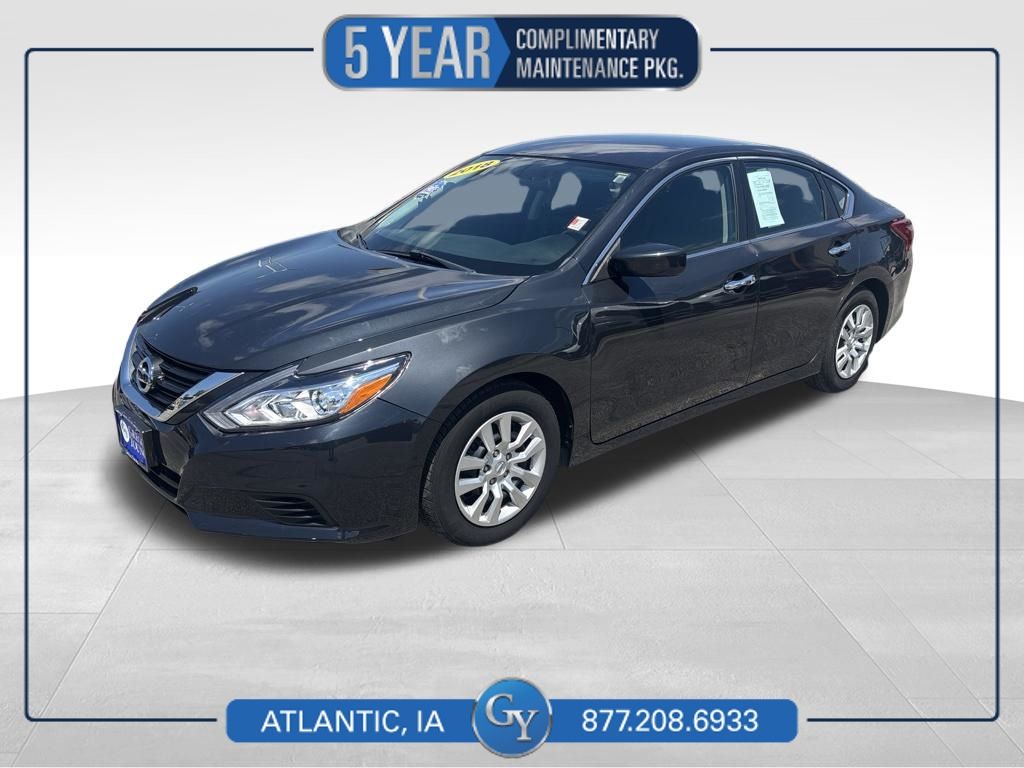 Storm Blue 2018 Nissan Altima Sedan Front-Wheel Drive Continuously Variable Transmission