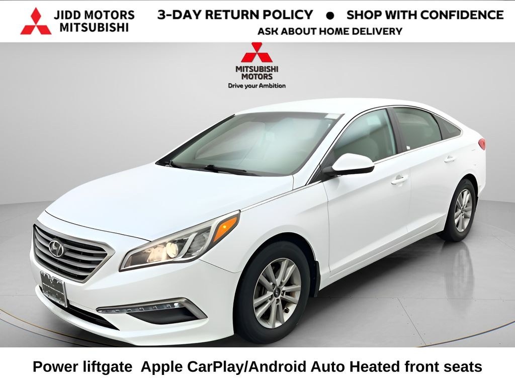 Quartz White Pearl 2015 Hyundai Sonata SE FWD Sedan Front-Wheel Drive 6-Speed Automatic