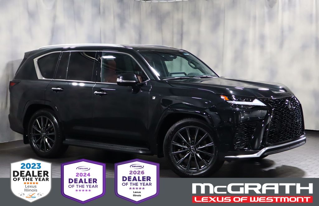 Black (Caviar) 2026 Lexus LX Hybrid SUV / Crossover All-Wheel Drive Automatic