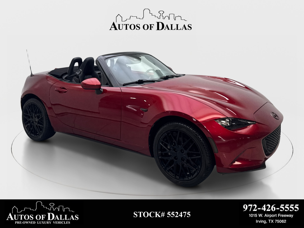 Soul Red Crystal Metallic 2023 Mazda MX-5 Miata Convertible Rear-Wheel Drive 6-Speed Manual