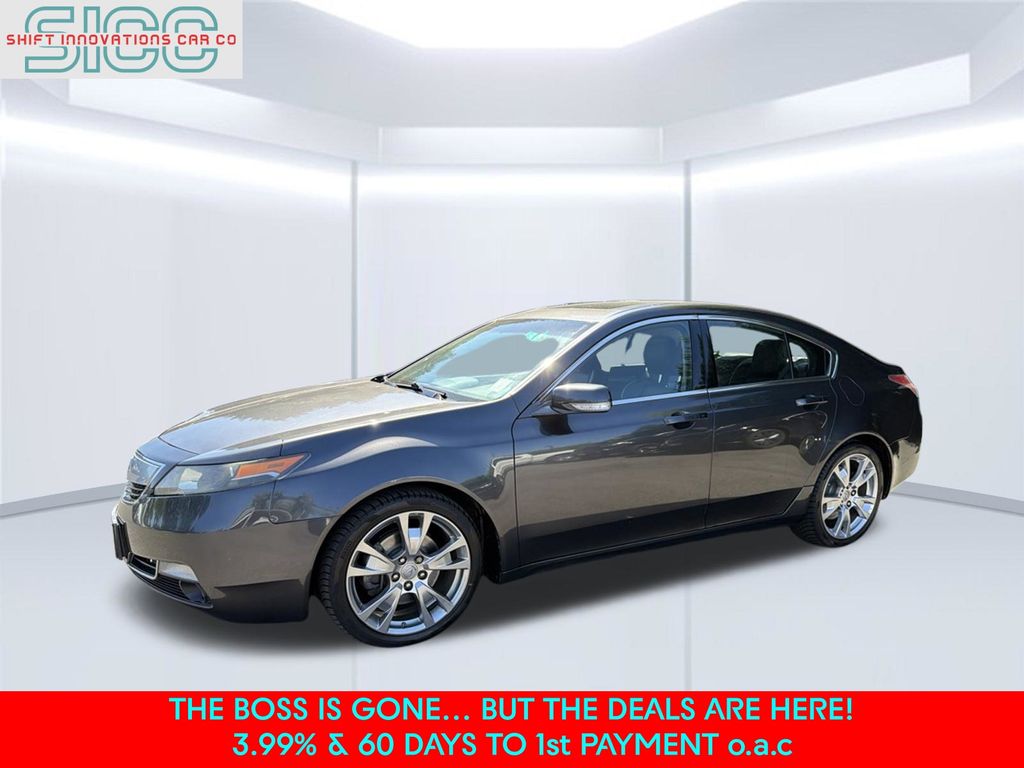 Gray 2014 Acura TL Sedan All-Wheel Drive 6-Speed Automatic