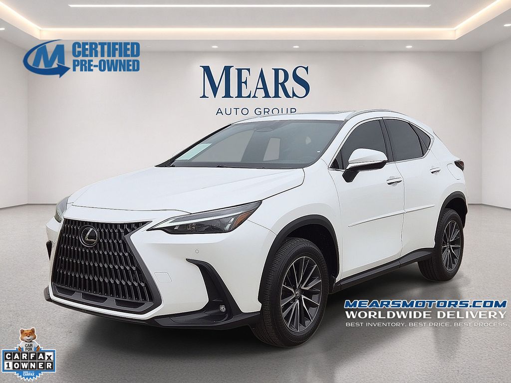 Eminent White Pearl 2025 Lexus NX 250 Premium FWD SUV / Crossover Front-Wheel Drive 8-Speed Automatic