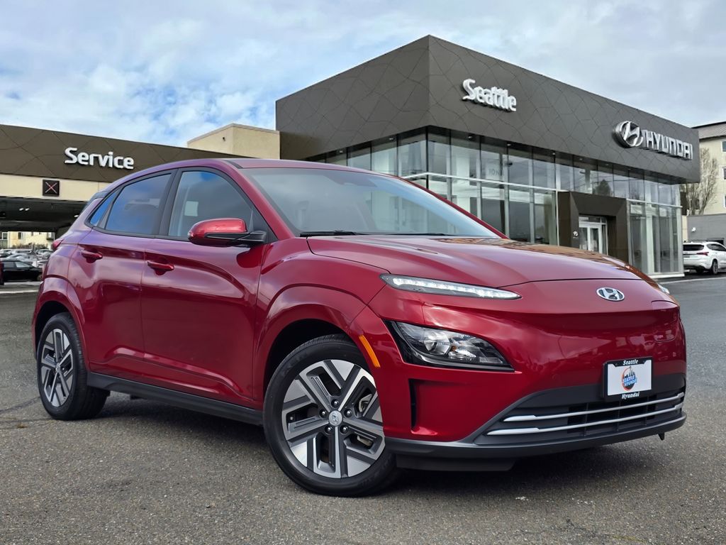 Ultimate Red 2023 Hyundai Kona Electric SUV / Crossover Front-Wheel Drive 1-Speed Automatic