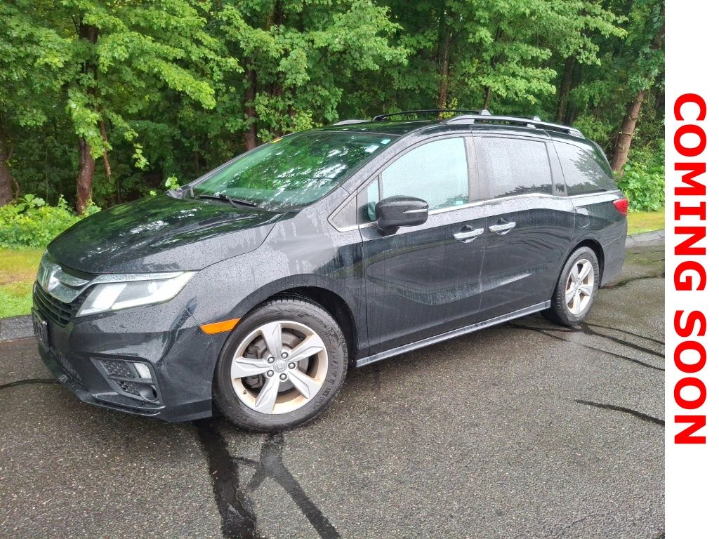 Black 2019 Honda Odyssey Minivan Front-Wheel Drive 9-Speed Automatic