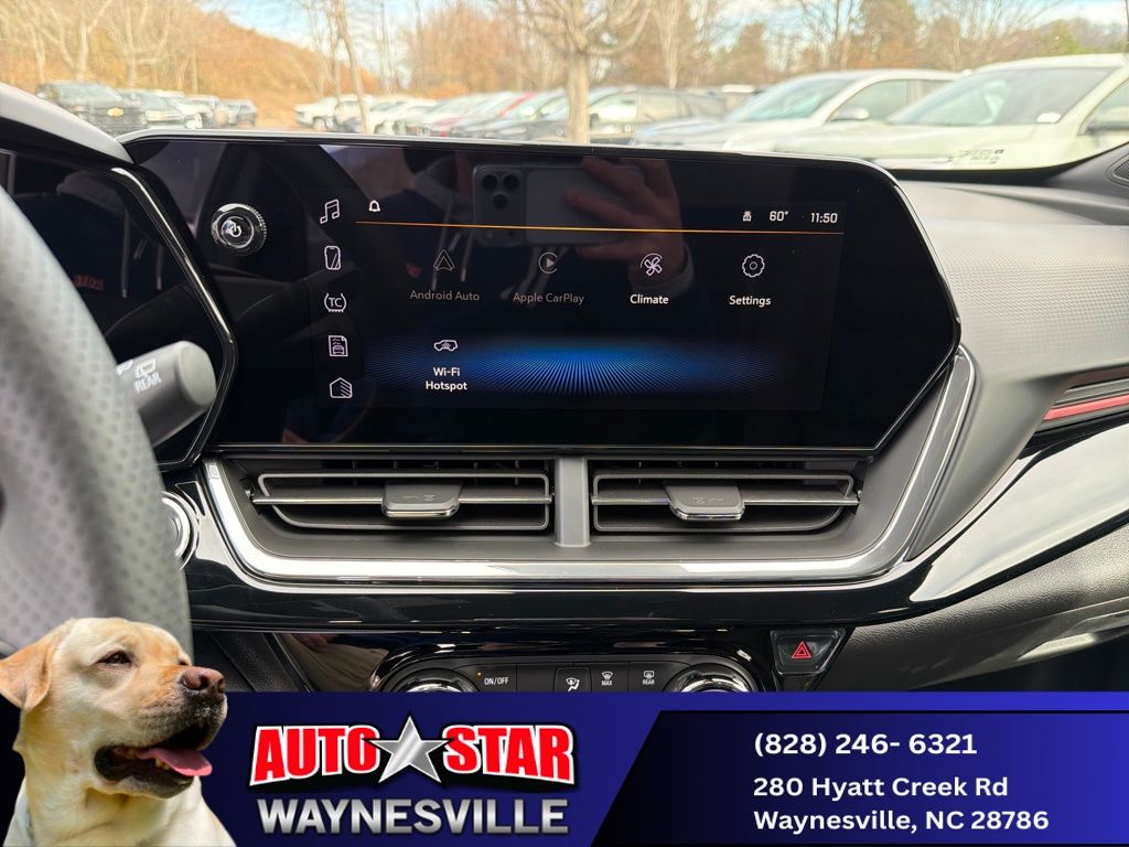 new 2025 Chevrolet Trax car, priced at $26,290