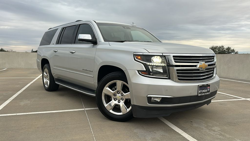 2015 Chevrolet Suburban LTZ Silver at Classic Elite Chevrolet Sugar Land